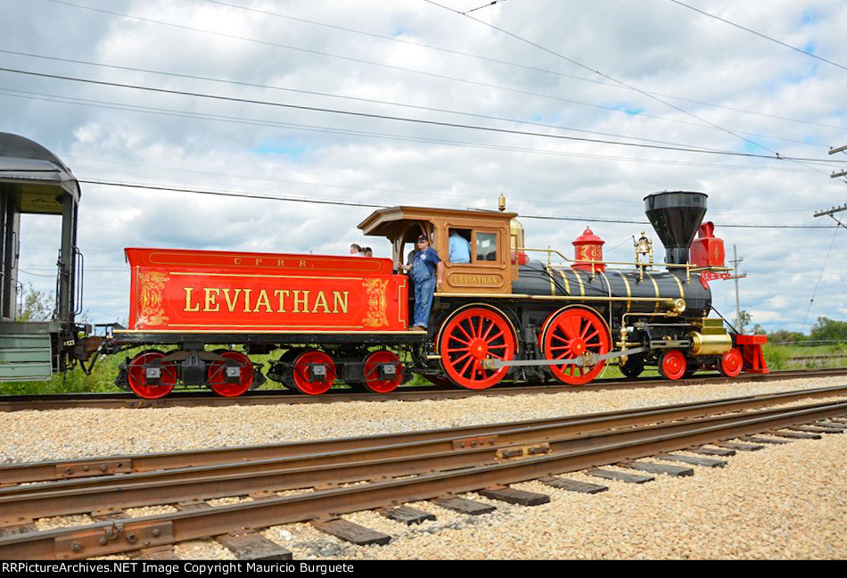 CPRR Leviathan Steam Locomotive